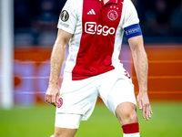 AFC Ajax Amsterdam midfielder Jordan Henderson during the match between Ajax and Besiktas at the Johan Cruijff ArenA for the UEFA Europa Lea...