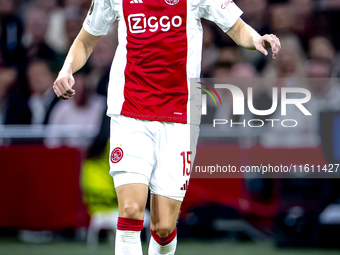 AFC Ajax Amsterdam defender Youri Baas during the match Ajax vs. Besiktas at the Johan Cruijff ArenA for the UEFA Europa League - League pha...