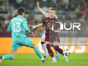 during the UEFA Europa League 2024/25 League Phase MD1 match between AS Roma and Athletic Club at Stadio Olimpico on September 26, 2024 in R...