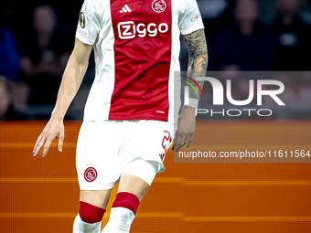 AFC Ajax Amsterdam forward Wout Weghorst during the match between Ajax and Besiktas at the Johan Cruijff ArenA for the UEFA Europa League -...