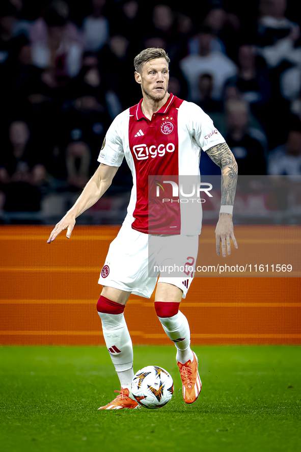 AFC Ajax Amsterdam forward Wout Weghorst during the match between Ajax and Besiktas at the Johan Cruijff ArenA for the UEFA Europa League -...