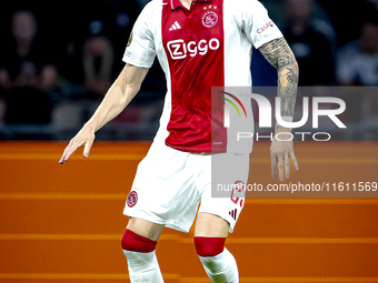 AFC Ajax Amsterdam forward Wout Weghorst during the match between Ajax and Besiktas at the Johan Cruijff ArenA for the UEFA Europa League -...