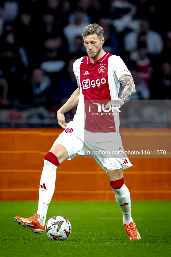 AFC Ajax Amsterdam forward Wout Weghorst during the match between Ajax and Besiktas at the Johan Cruijff ArenA for the UEFA Europa League -...