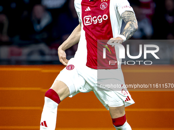 AFC Ajax Amsterdam forward Wout Weghorst during the match between Ajax and Besiktas at the Johan Cruijff ArenA for the UEFA Europa League -...