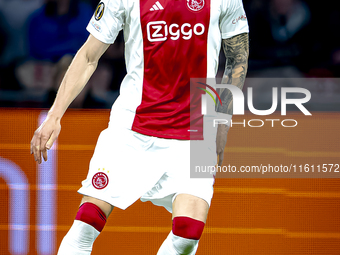 AFC Ajax Amsterdam forward Wout Weghorst during the match between Ajax and Besiktas at the Johan Cruijff ArenA for the UEFA Europa League -...