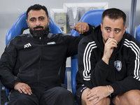 Ali Abdulla Al-Marri, head coach of Al Wakrah SC, during the Ooredoo Qatar Stars League 24/25 match between Al-Wakrah SC and Al-Khor SC at A...