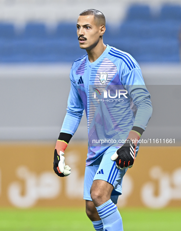 Mohammed Ahmed Albakri of Al Wakrah SC is in action during the Ooredoo Qatar Stars League 24/25 match between Al Wakrah SC and Al Khor SC at...