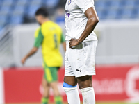 Ruben Afonso Semedo of Al-Khor SC plays during the Ooredoo Qatar Stars League 24/25 match between Al-Wakrah SC and Al-Khor SC at Al Janoub S...