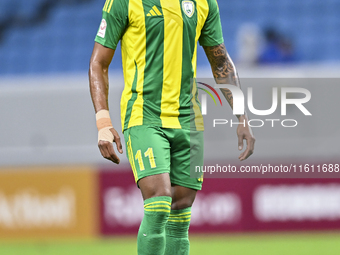 Ricardo Jorge Gomes of Al Wakrah SC plays during the Ooredoo Qatar Stars League 24/25 match between Al-Wakrah SC and Al-Khor SC at Al Janoub...