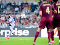 Alvaro Djalo' of Athletic Club during the UEFA Europa League 2024/25 League Phase MD1 match between AS Roma and Athletic Club at Stadio Olim...