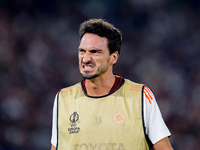 Mats Hummels of AS Roma looks on during the UEFA Europa League 2024/25 League Phase MD1 match between AS Roma and Athletic Club at Stadio Ol...