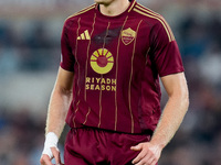 Artem Dovbyk of AS Roma looks on during the UEFA Europa League 2024/25 League Phase MD1 match between AS Roma and Athletic Club at Stadio Ol...