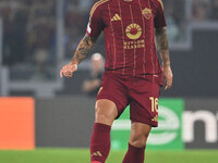 Leandro Paredes of A.S. Roma is in action during the UEFA Europa League 2024/25 League Phase MD1 match between A.S. Roma and Athletic Club B...