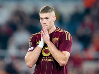 Artem Dovbyk of AS Roma looks dejected during the UEFA Europa League 2024/25 League Phase MD1 match between AS Roma and Athletic Club at Sta...