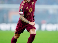 Leandro Paredes of AS Roma during the UEFA Europa League 2024/25 League Phase MD1 match between AS Roma and Athletic Club at Stadio Olimpico...