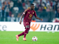 Saud Abdulhamid of AS Roma during the UEFA Europa League 2024/25 League Phase MD1 match between AS Roma and Athletic Club at Stadio Olimpico...