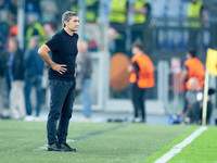 Ernesto Valverde head coach of Athletic Club looks on during the UEFA Europa League 2024/25 League Phase MD1 match between AS Roma and Athle...