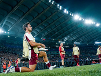 Mats Hummels of AS Roma during the UEFA Europa League 2024/25 League Phase MD1 match between AS Roma and Athletic Club at Stadio Olimpico on...