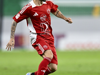 Rodriguez Sanchez Rodrigo of Al Arabi SC plays in the Ooredoo Qatar Stars League 24/25 match between Al Rayyan SC and Al Arabi SC at Al Thum...