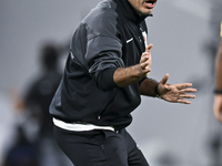 Younes Ali Rahmati, head coach of Al Rayyan SC, reacts during the Ooredoo Qatar Stars League 24/25 match between Al Rayyan SC and Al Arabi S...