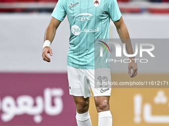 Andre Fonseca Amaro of Al Rayyan SC is in action during the Ooredoo Qatar Stars League 24/25 match between Al Rayyan SC and Al Arabi SC at A...