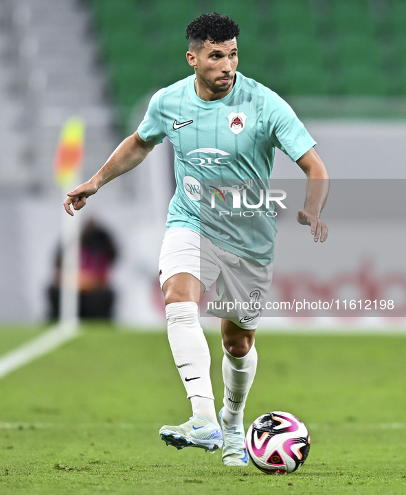 Murad Naji Hussein of Al Rayyan SC plays during the Ooredoo Qatar Stars League 24/25 match between Al Rayyan SC and Al Arabi SC at Al Thumam...