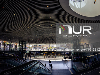 A general view of the inside of Delft Central Station in Delft, Netherlands, on September 17, 2024. (