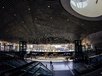 A general view of the inside of Delft Central Station in Delft, Netherlands, on September 17, 2024. (