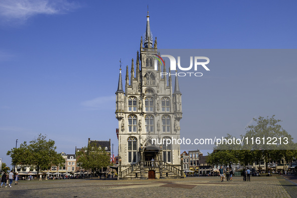 A general view of Stadhuis van Gouda in Gouda, Netherlands, on September 18, 2024. 