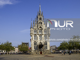 A general view of Stadhuis van Gouda in Gouda, Netherlands, on September 18, 2024. (