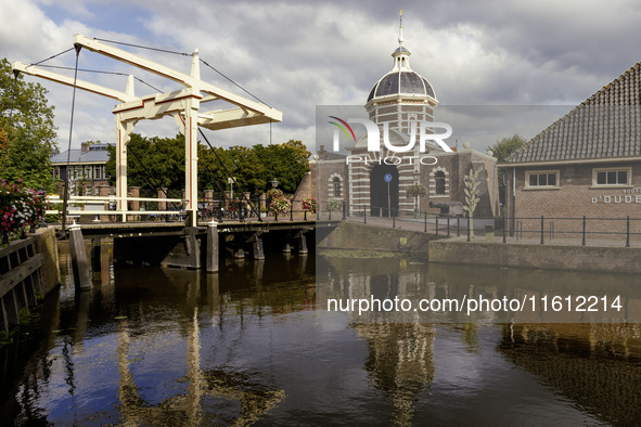 A general view of Morspoort in Leiden, Netherlands, on September 17, 2024. 