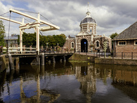 A general view of Morspoort in Leiden, Netherlands, on September 17, 2024. (