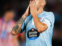 Iago Aspas of RC Celta de Vigo during the LaLIGA EA SPORTS match between RC Celta and Atletico de Madrid in Estadio Abanca Balaidos, in Vigo...