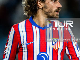 Antoine Griezmann of Atletico de Madrid during the LaLIGA EA SPORTS match between RC Celta and Atletico de Madrid in Estadio Abanca Balaidos...