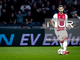 AFC Ajax Amsterdam defender Josip Sutalo during the match Ajax vs. Besiktas at the Johan Cruijff ArenA for the UEFA Europa League - League p...