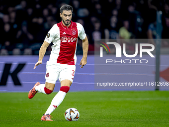 AFC Ajax Amsterdam defender Josip Sutalo during the match Ajax vs. Besiktas at the Johan Cruijff ArenA for the UEFA Europa League - League p...