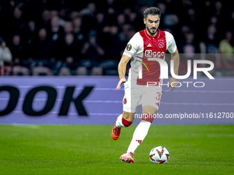 AFC Ajax Amsterdam defender Josip Sutalo during the match Ajax vs. Besiktas at the Johan Cruijff ArenA for the UEFA Europa League - League p...