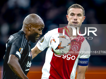 AFC Ajax Amsterdam midfielder Jordan Henderson during the match Ajax vs. Besiktas at the Johan Cruijff ArenA for the UEFA Europa League - Le...