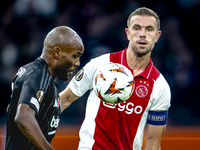 AFC Ajax Amsterdam midfielder Jordan Henderson during the match Ajax vs. Besiktas at the Johan Cruijff ArenA for the UEFA Europa League - Le...