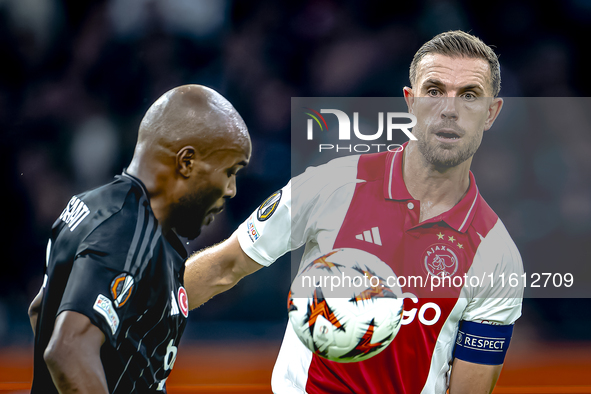 AFC Ajax Amsterdam midfielder Jordan Henderson during the match Ajax vs. Besiktas at the Johan Cruijff ArenA for the UEFA Europa League - Le...