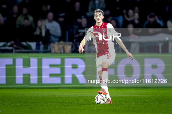 AFC Ajax Amsterdam defender Youri Baas during the match Ajax vs. Besiktas at the Johan Cruijff ArenA for the UEFA Europa League - League pha...