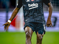 Besiktas JK midfielder Al Musrati plays during the match Ajax vs. Besiktas at the Johan Cruijff ArenA for the UEFA Europa League - League ph...