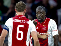 AFC Ajax Amsterdam forward Bertrand Traore during the match Ajax vs. Besiktas at the Johan Cruijff ArenA for the UEFA Europa League - League...