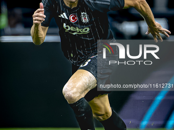 Besiktas JK defender Gabriel during the match between Ajax and Besiktas at the Johan Cruijff ArenA for the UEFA Europa League - League phase...