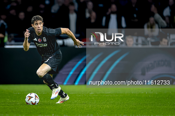 Besiktas JK defender Gabriel during the match between Ajax and Besiktas at the Johan Cruijff ArenA for the UEFA Europa League - League phase...