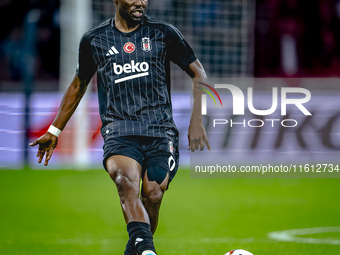 Besiktas JK midfielder Al Musrati plays during the match Ajax vs. Besiktas at the Johan Cruijff ArenA for the UEFA Europa League - League ph...