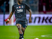 Besiktas JK midfielder Al Musrati plays during the match Ajax vs. Besiktas at the Johan Cruijff ArenA for the UEFA Europa League - League ph...