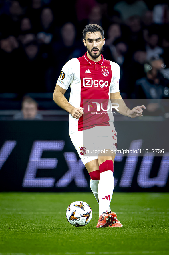 AFC Ajax Amsterdam defender Josip Sutalo during the match Ajax vs. Besiktas at the Johan Cruijff ArenA for the UEFA Europa League - League p...