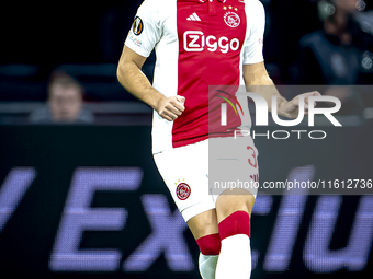 AFC Ajax Amsterdam defender Josip Sutalo during the match Ajax vs. Besiktas at the Johan Cruijff ArenA for the UEFA Europa League - League p...