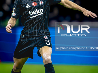 Besiktas JK defender Gabriel during the match between Ajax and Besiktas at the Johan Cruijff ArenA for the UEFA Europa League - League phase...